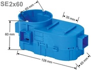 Puszka p/t SE2x60 z kieszenią do elektroniki