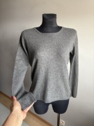 Henderson szary sweter kaszmirowy damski 100 % kaszmir L XL 40 42