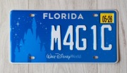 Tablica rejestracyjna USA FLORIDA Walt Disney World 2023