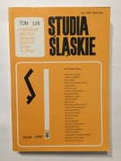 STUDIA ŚLĄSKIE LVII [1998] - HISTORIA ŚLĄSKA / SILESIANA * unikat 350 egz.!