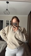 Beżowy sweter Reserved, rozmiar L