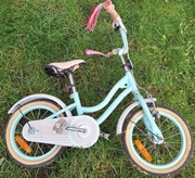 Rowerek dziecięcy miętowy dla dziewczynki, odbiór Wrocław i okolice