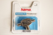 Rozdzielacz TV antenowy / Rozgałęziacz / Splitter HAMA