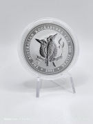 Srebrna moneta 1oz Kookaburra 2001 1$ Australia .999 Ag, mennicza