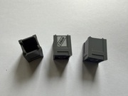 LEGO SKRZYNIA POJEMNIK C SZARA 2x2x2 61780 3 szt