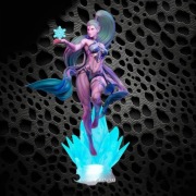 Figurka druk 3D żywica " Shiva Final Fantasy - F217 "- 120 mm