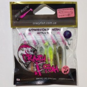 Crazy Fish Nano Minnow 1,6" klasyka w łowieniu okoni