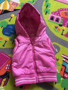 Bezrękawnik dziewczęcy rozmiar 80