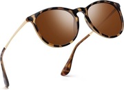 Damskie Okulary Retro Polarizacyjne UV400