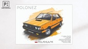 PLAKAT POLONEZ - A4 - PERSONALIZOWANY - wybierz kolor i imię na tablicę rej
