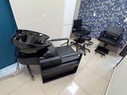 Myjka i fotele fryzjerskie