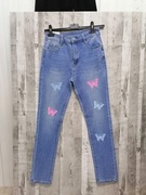Spodnie damskie jeansy 