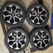 Toyota Aygo Oryginalne Felgi z Oponami Lato 4x100 ET35 42611-0H050 4.5J