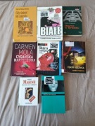 kryminały 8 sztuk, zestaw, mix