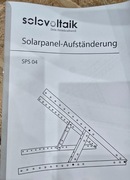 stelaż do paneli fotowoltaicznych 2 szt.