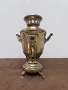 Stary Metalowy Samowar z Prl