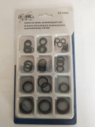 uszczelki 50szt Oringi podkładki gumowe przelotki CZARNE W OPAKOWANIU