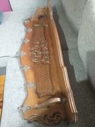 Wieszak Ścienny dębowy 