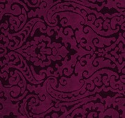 Tkanina obiciowa bordowa flok welur plusz stylowa