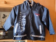 kurtka chłopięca granatowa rozm. ok. 116-122