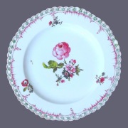 Talerz KPM Berlin 1780-1800 Róża 