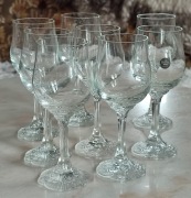  ROSENTHAL MONBIJOU CLASSIC ROSE RANKE- kieliszki do wina 16,5 cm