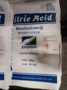 Kwas cytrynowy spożywczy 25 kg - DOWÓZ