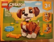 LEGO Creator Urocze zwierzątka 3 w 1: psotny szczeniaczek