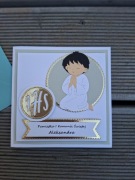 Pamiątka Pierwszej Komunii Świętej personalizowana