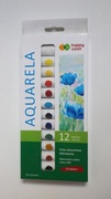 FARBY AKWARELOWE ZESTAW 12 x 12 ml 
