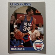 NBA HOOPS 1990 - CHRIS MORRIS - NETS - karta kolekcjonerska