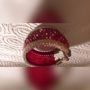 Bransoletka koralikowa dwustronna