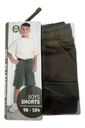 Spodenki chłopięce bawełniane khaki rozmiar 98-104