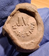 Plomba ołowiana tekstylna J.V. Jules Varnhagen S.A. Warszawa