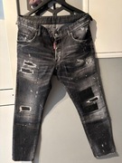 Jeansy czarne marki DSQUARED2