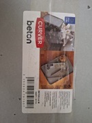 Zestaw 2 sztuk pudełek „Curver Beton z pokrywami, rozmiar M, jasnoszary