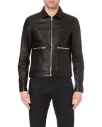 The Kooples , kurtka skórzana czarna, rozmiar L