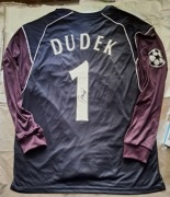 AUTOGRAF koszulka Jerzy Dudek Liverpool Finał Ligi Mistrzów 2005