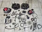 Daelim VJF 125 silnik części wał cylinder sprzęgło kapa kartery skrzynia 