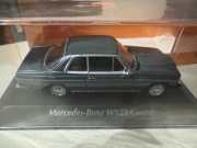 1:43 MERCEDES W123 C123 UNIKAT NOWY MAXICHAMPS / MINICHAMPS COUPE PETROL