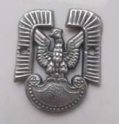 Orzełek na czapkę wojskową