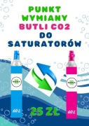Punkty wymiany napełnianie butli CO2 do saturatorów WADOWICE