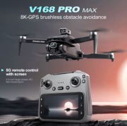 Dron V168 Pro MAX 2025 8K GPS FPV 5G HD 360° bezszczotkowy quadcopter RC