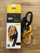 Przyrząd zjazdowy Petzl ID S wraz z karabinkiem Am'D