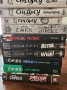 Jakub Ćwiek 15 książek (w tym cykle :CHŁOPCY i KŁAMCA) + AUTOGRAF