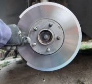 2x tarcza kotwiczna przód Volvo v50 s40 c30 c70