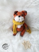 Przytulanka maskotka Lisek Franek handmade