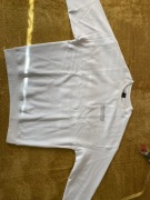 Śnieżnobiała bluza firmy Sublevel. Rozmiar XL.