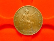 WK-D1 Wielka Brytania 1 pens penny 1930