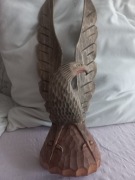 Orzeł rzeźba w drewnie